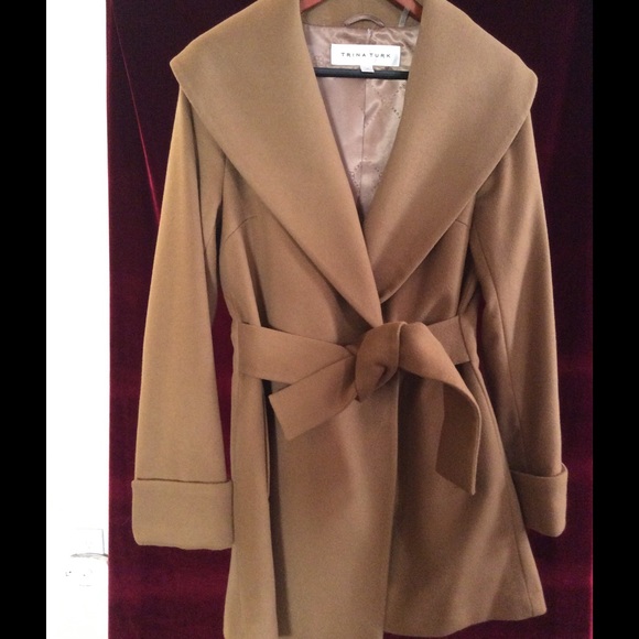 Trina Turk Wrap Coat 2024 www.gemologytidbits