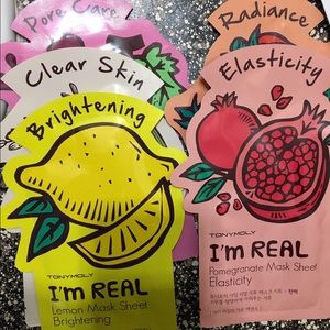 Tony Moly I'm Real Sheet Masks