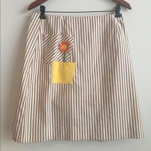 Vintage 70s Skirt with Bloomers