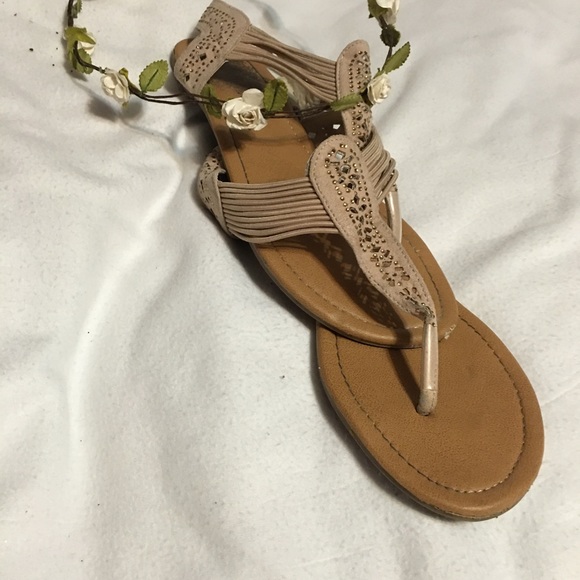 Studded sandals