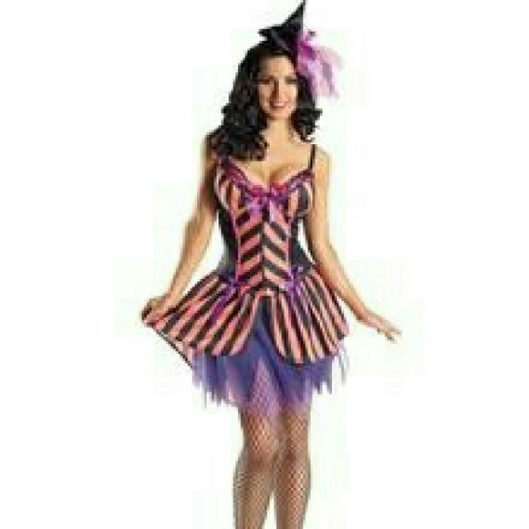 Sassy witch body shaper costume sz XL
