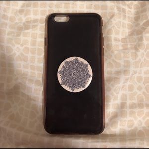 iPhone 6 case with PopSocket