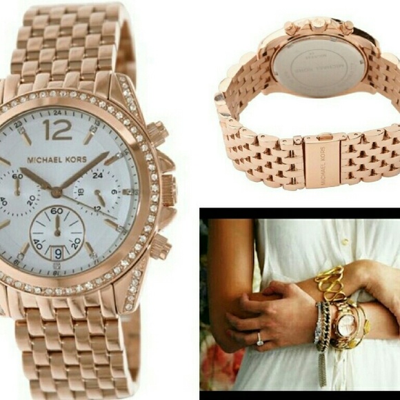 Michael Kors Women's MK5836 Pressley Chronograph - Picture 4 of 4