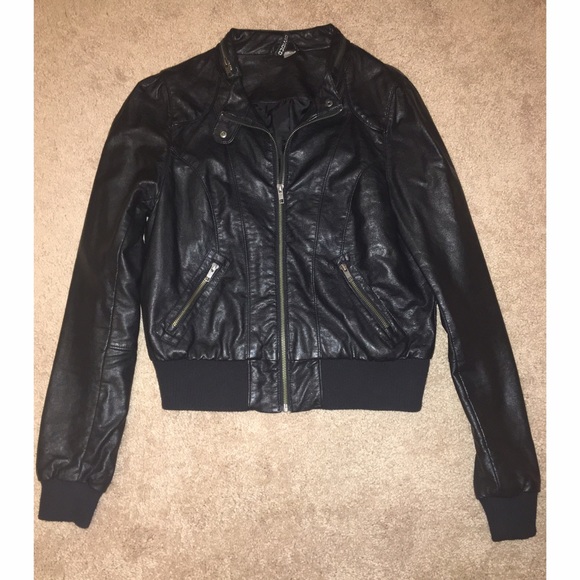 H&M Jackets & Blazers - H&M Black Jacket