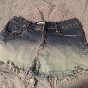 Ombrè shorts