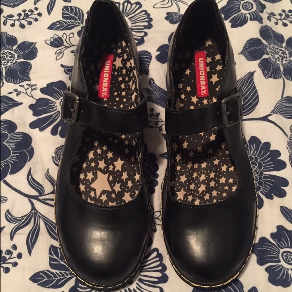 Black Union Bay maryjanes