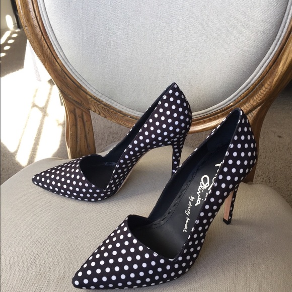 Alice + Olivia Shoes - New Alice and Olivia black and white "Dina" heels
