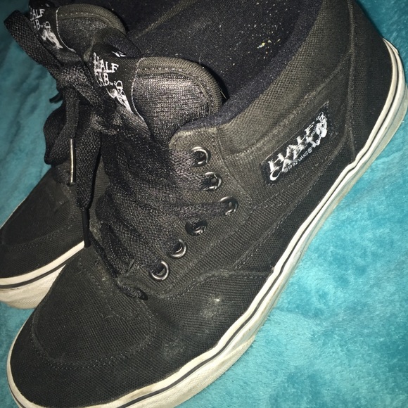 Half cab vans black and white