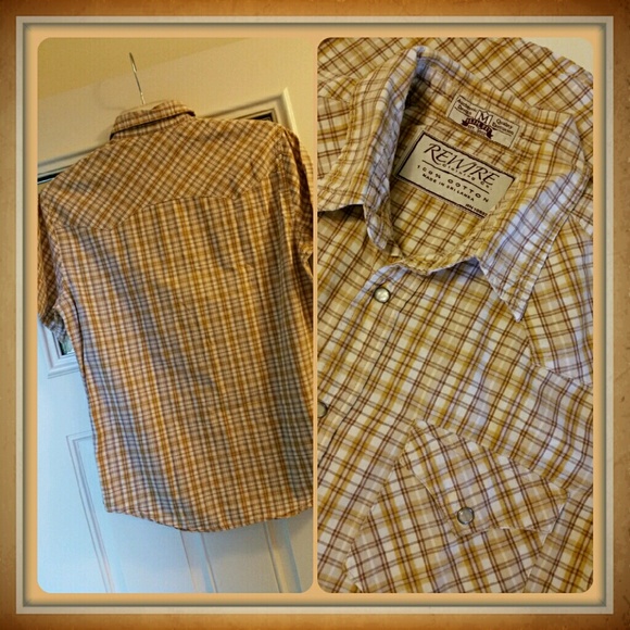 Western Style Slim Fit Snap Front Shirt - Picture 2 of 2