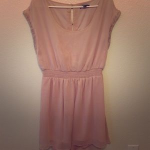 Blush pink dress