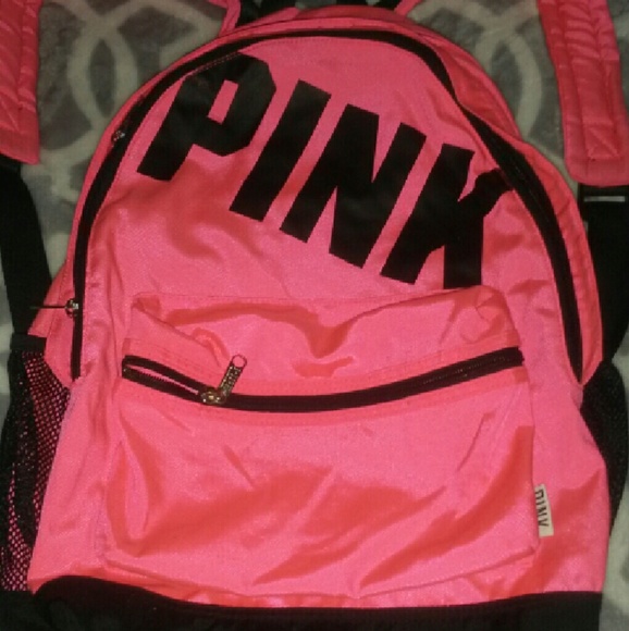 Pink Victoria Secret Backpack