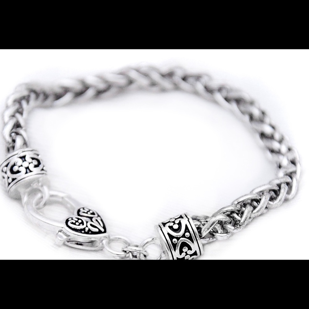 Back in Stock! Heart and lock themed bracelet!