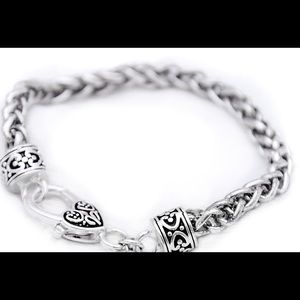 Back in Stock! Heart and lock themed bracelet!