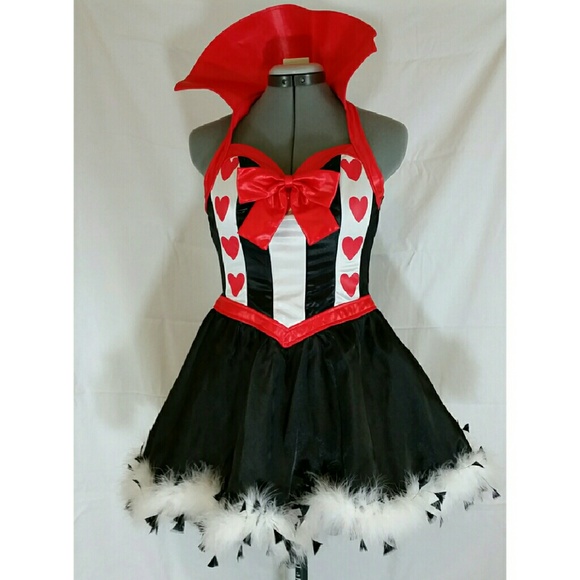 Sexy Queen of Hearts Alice in Wonderland Costume