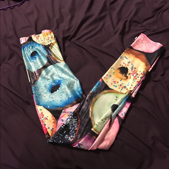 Donut themed leggings