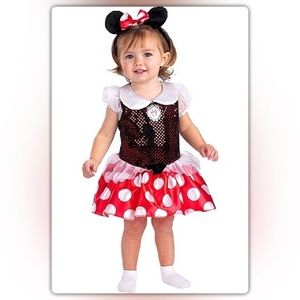 Baby Minnie Mouse costume