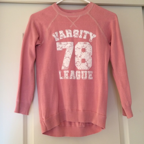 H&M | Pink Quarter Length Sleeves Sweater - Picture 1 of 4