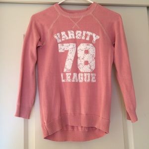 H&M | Pink Quarter Length Sleeves Sweater