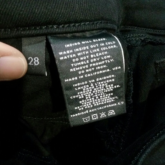 J Brand black skinny jeans - Picture 3 of 5