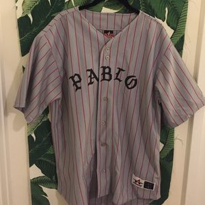 Oversized KANYE WEST "Pablo" Baseball Top