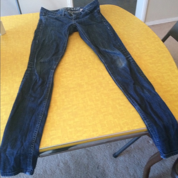 Madewell dark skinny jeans