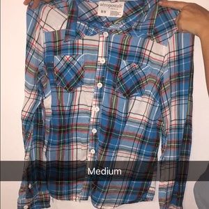 Aeropostale plaid shirt