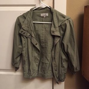 Quarter Length Military Jacket
