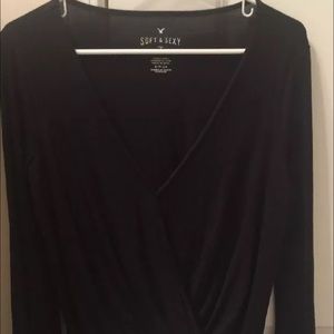 American eagle tops, wrap shirts