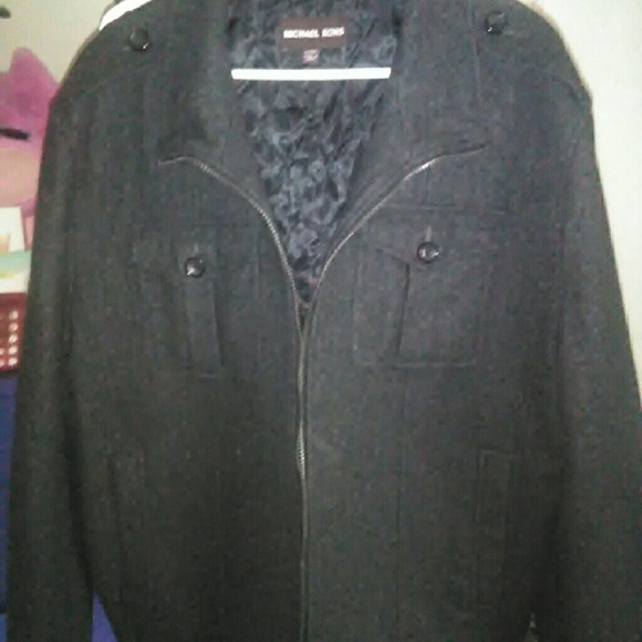 Michael kors mens wool coat nwot