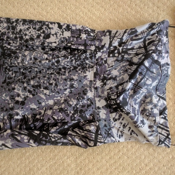 Mango Abstract print Mini Dress