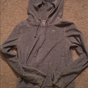 Grey Pink zip-up