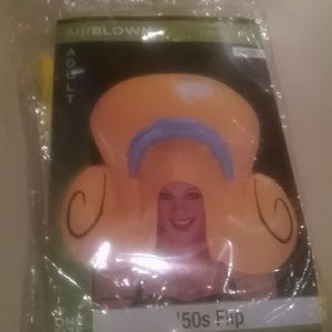 CLEARANCE Adult 50s Flip inflatable hair