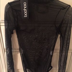 Boohoo black bodysuit