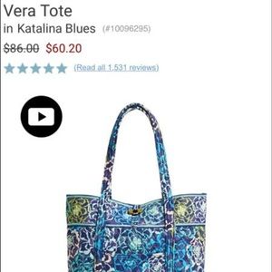 Vera Bradley tote