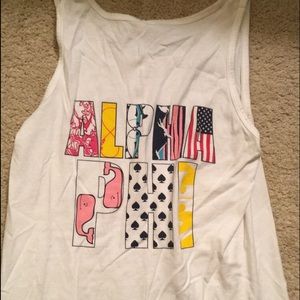 alpha phi tank top