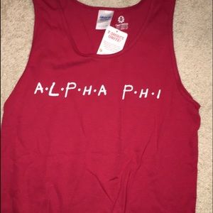 Alpha Phi (friends) bro tank