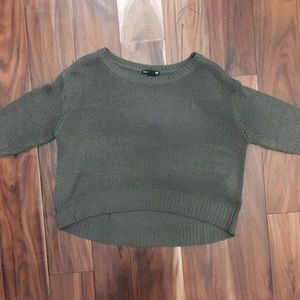 H&M cropped knit sweater