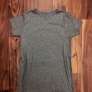 H&M long gray shirt
