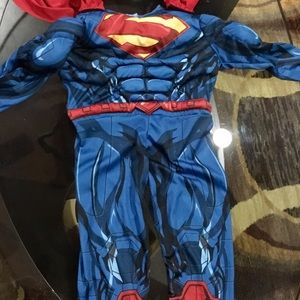 Superman 2T costume w/detachable cape