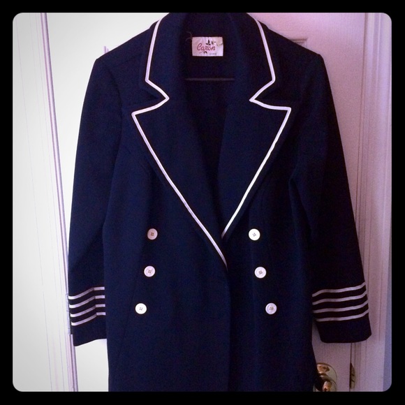 vintage sailor jacket