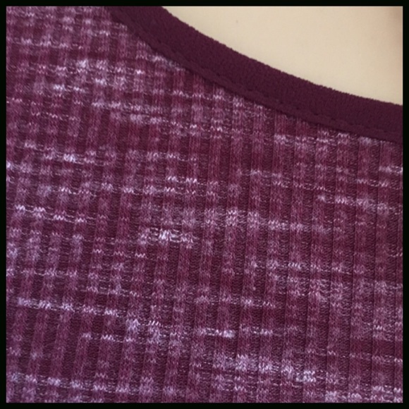 ❌SOLD ❌MARLED TOP CHIFFON HEM ❌SOLD❌ - Picture 8 of 8