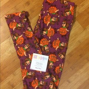Lularoe OS (2-12) Halloween Leggings