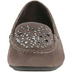 Vionic Chill Athens?Moc Toe?Moccasins in Taupe