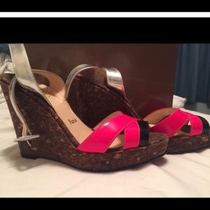 LAST CHANCE GOING 2 consign  Louboutin Wedge