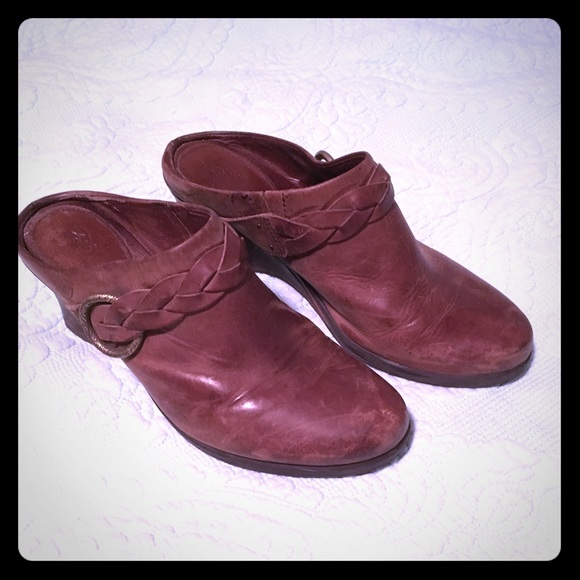 Ariat Leather Mule Wedge Boot