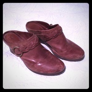 Ariat Leather Mule Wedge Boot