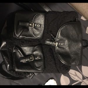 Claire's mini backpack