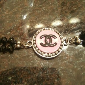 Chanel refurbished button bracelet