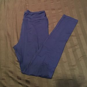 LuLaRoe blue one size leggings