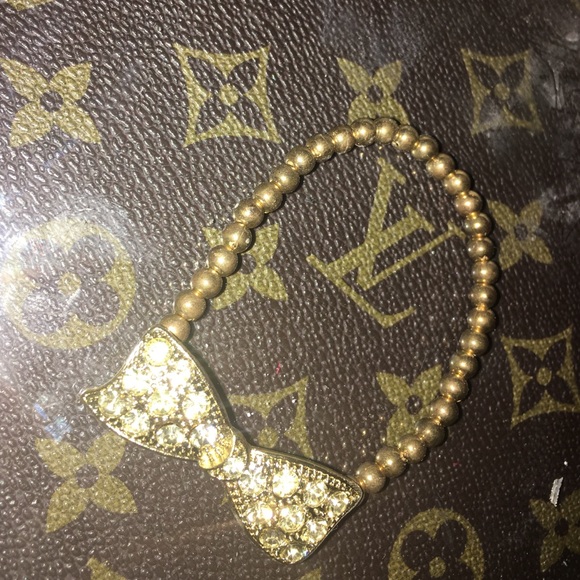 Charming Charlie's Bow Bracelet